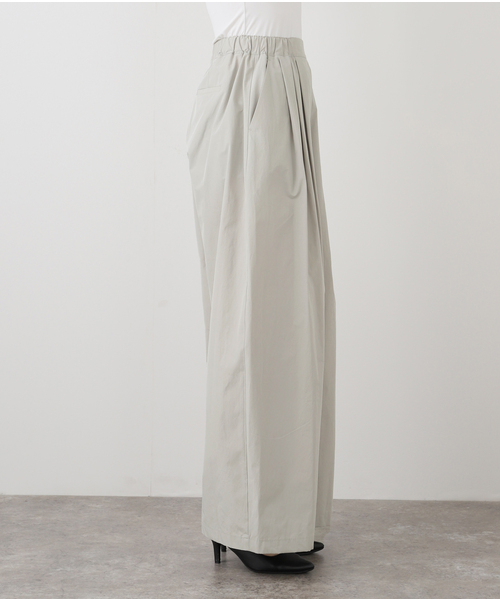 AMOMENTO(アモーメント)の「【AMOMENTO / アモーメント】 THREE TUCK BANDING PANTS AM25SSW09PT(その他パンツ・レディース・グレー系その他・1)」の13枚目の写真