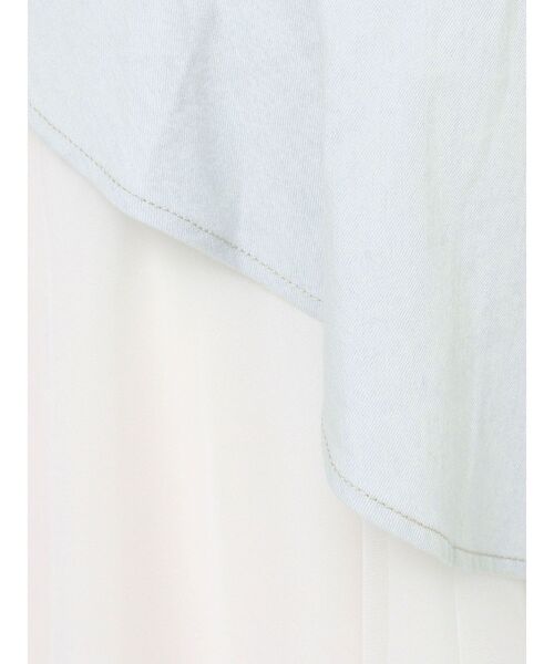 RESEXXY（リゼクシー）の「【WEB限定】チュールドッキングフレアスカート（スカート・レディース・ピンク/インディゴブルー/ライトブルー・FREE）」の15枚目の写真