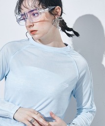 TTOL | パイピングデザインシアートップス＜大きいサイズ有＞(Tシャツ/カットソー)