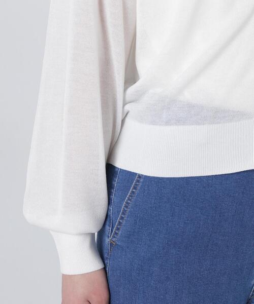 PROPORTION BODY DRESSING(プロポーションボディドレッシング)の「シアーカーディガン / 1215174400(カーディガン/ボレロ・レディース・ホワイト/ブラウン/レッド/ブラック・FREE)」の10枚目の写真