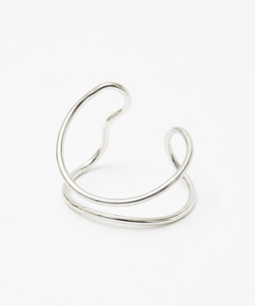 qualite（カリテ）の「ウェーブバングル/シルバー/ゴールド（バングル/リストバンド・レディース・ゴールド/シルバー・フリー）」の3枚目の写真