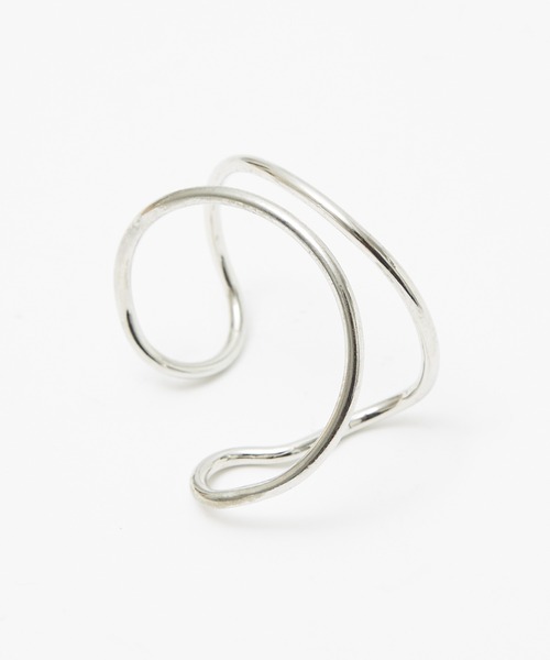 qualite（カリテ）の「ウェーブバングル/シルバー/ゴールド（バングル/リストバンド・レディース・ゴールド/シルバー・フリー）」の4枚目の写真