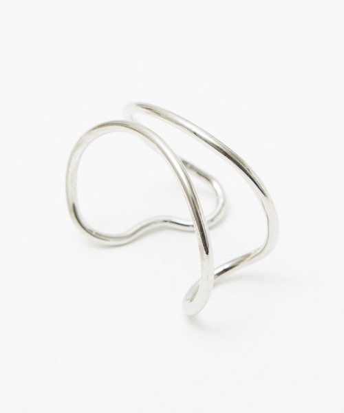 qualite（カリテ）の「ウェーブバングル/シルバー/ゴールド（バングル/リストバンド・レディース・ゴールド/シルバー・フリー）」の5枚目の写真