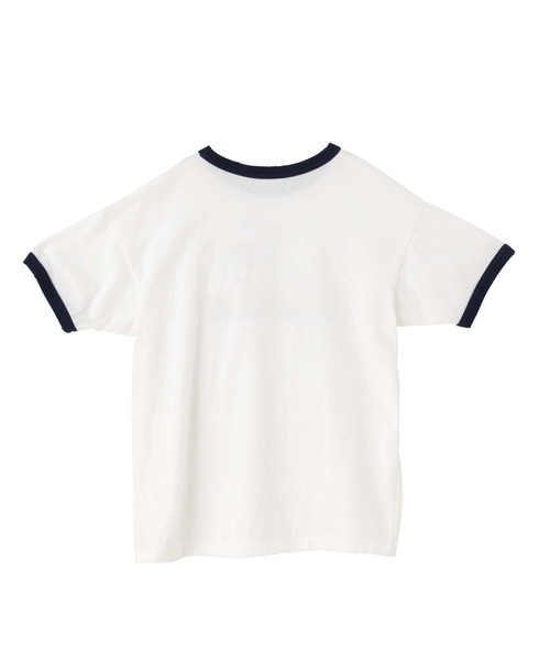 SEA（シー）の「RIKU リンガー TEE (SEAVALLEY)（Tシャツ/カットソー・レディース・グレー/ブルー/ホワイト・1/2）」の16枚目の写真
