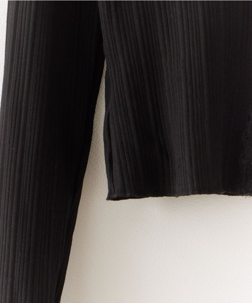 ROOPTOKYO(ループトウキョウ)の「2WAYLace Cropped Top/レースモチーフ クロップドトップス 秋物 秋服 2026年秋冬(アンサンブル・レディース・ブラック/ホワイト/グレー/ベージュ・FREE)」の9枚目の写真