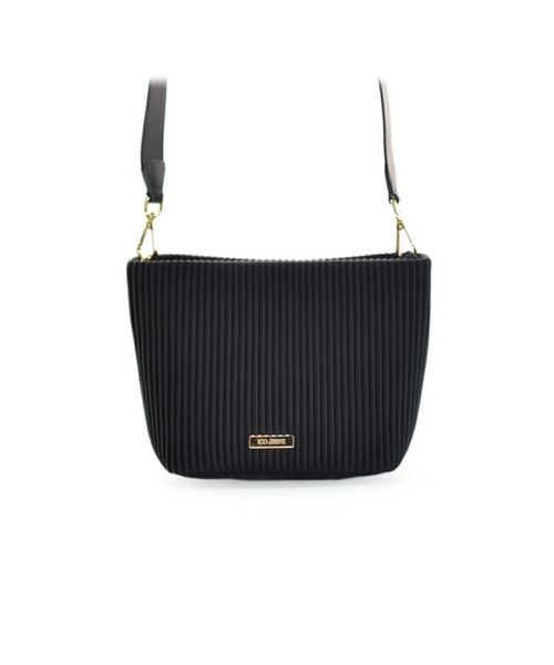 BARCOS（バルコス）の「【ICO JEENE】プリーツ2wayバッグ（ボディバッグ/ウエストポーチ・レディース・アイボリー/ブラック/ライトグリーン/ベージュ/ピンク系その他/ライトブルー・ONE SIZE）」の3枚目の写真