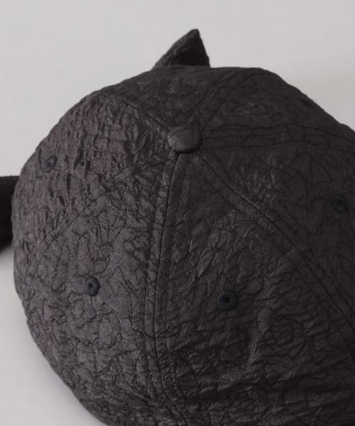 JEANASIS（ジーナシス）の「【New Era別注】RIBBON JACQUARD CAP/324895（キャップ・レディース・ブラック/アイボリー・FREE）」の9枚目の写真