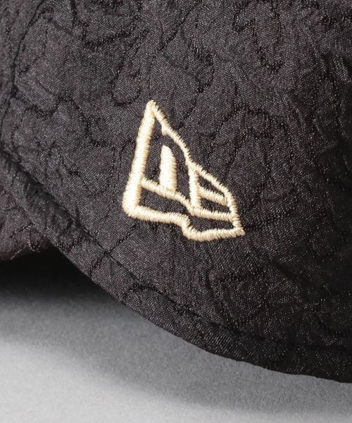 JEANASIS（ジーナシス）の「【New Era別注】RIBBON JACQUARD CAP/324895（キャップ・レディース・ブラック/アイボリー・FREE）」の5枚目の写真