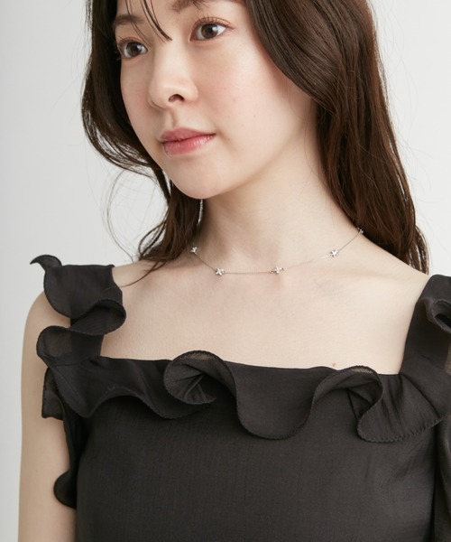 CELFORD（セルフォード） ペタルフリルキャミワンピース　新品・タグ付 ペタルフリルキャミワンピース(デイリーワンピース)｜DRESS
