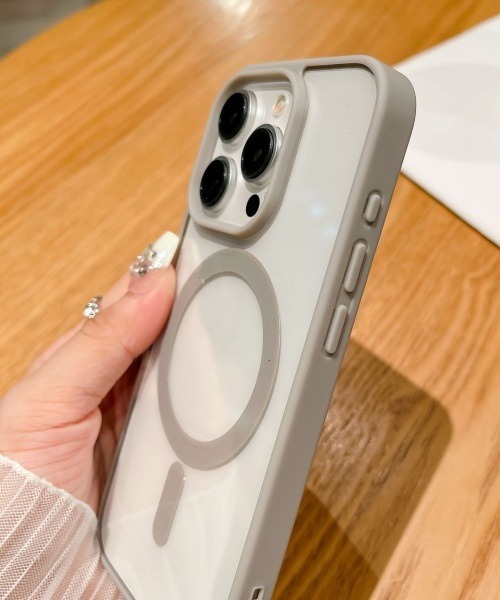 Fun & Daily(ファンアンドデイリー)の「F&D : カラーフレーム iPhoneケース/ iPhone15 / 16 / 17 / Plus / Pro / Pro Max / Air アイフォンケース(スマホケース/カバー・レディース・グレー/ネイビー/ブラック/ホワイト/グリーン/ブルー・iPhone 15/iPhone 15 Pro/iPhone 16/iPhone 16 Plus/iPhone 16 Pro/iPhone 14/E/iPhone 15 Plus/iPhone 15 Pro Max/iPhone 16 Pro Max/iPhone 17/iPhone Air/iPhone 17 Pro/iPhone 17 Pro Max)」の15枚目の写真