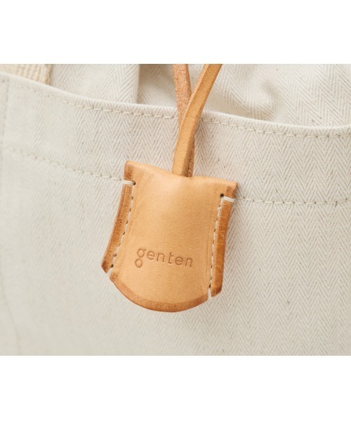 genten（ゲンテン）の「サスカットバスケット手提げバッグ＜S＞（ハンドバッグ・レディース・ベージュ/ブラウン/ホワイト/グリーン・FREE）」の14枚目の写真