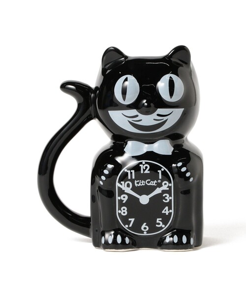 bpr BEAMS（ビーピーアール ビームス ）の「California Clock / Kit-Cat Klock マグカップ（グラス/マグカップ/タンブラー・レディース・ブラック・ONE SIZE）」の2枚目の写真