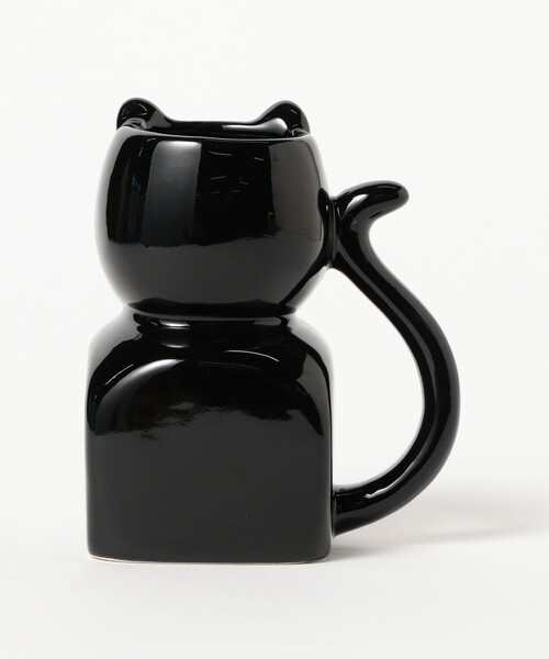 bpr BEAMS（ビーピーアール ビームス ）の「California Clock / Kit-Cat Klock マグカップ（グラス/マグカップ/タンブラー・レディース・ブラック・ONE SIZE）」の4枚目の写真