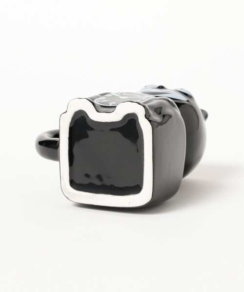 bpr BEAMS（ビーピーアール ビームス ）の「California Clock / Kit-Cat Klock マグカップ（グラス/マグカップ/タンブラー・レディース・ブラック・ONE SIZE）」の5枚目の写真