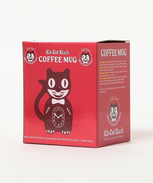 bpr BEAMS（ビーピーアール ビームス ）の「California Clock / Kit-Cat Klock マグカップ（グラス/マグカップ/タンブラー・レディース・ブラック・ONE SIZE）」の9枚目の写真