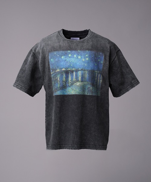 フィンセント・ヴィレム・ファン・ゴッホ　プライムオーバークルーネックTシャツ フィンセント・ヴィレム・ファン・ゴッホ プライムオーバー