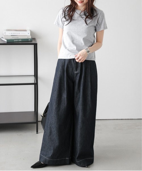 SUGAR BISKET(シュガービスケット)の「ラインストーン Tシャツ(Tシャツ/カットソー・レディース・ホワイト/ブラック/グレー・フリー)」の13枚目の写真