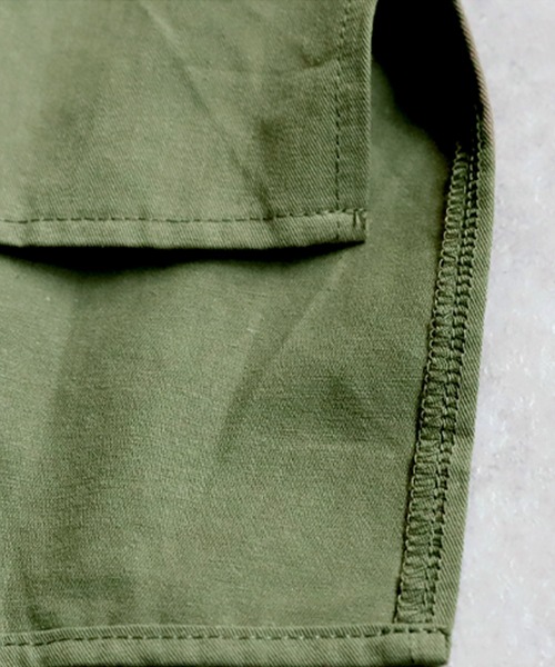 antiqua(アンティカ)の「ショート丈シャツ(シャツ/ブラウス・レディース・カーキ/ブラック・ONESIZE)」の17枚目の写真