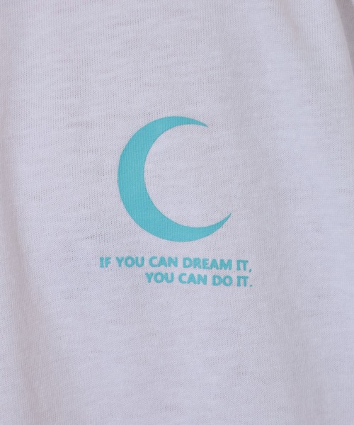 FUNALIVE(ファンアライブ)の「Printed over short sleeve T-shirt / プリント オーバー半袖Tシャツ unisex(Tシャツ/カットソー・メンズ・ブラック/オフホワイト/ミント/ホワイト系1/ブラック系1/チャコール/ネイビー/杢グレー・XL/M/L)」の18枚目の写真