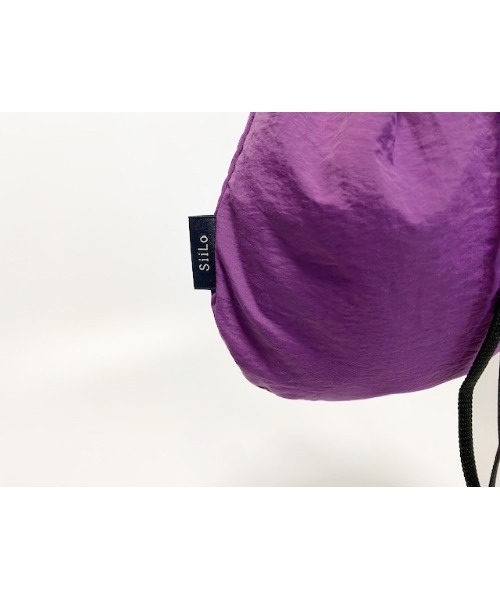 MAISON mou(メゾンムー)の「【SiiLo/シーロ】CRUMPLE 巾着ショルダー(ショルダーバッグ・レディース・ダークグレー/ベージュ/パープル/ブラック・FREE)」の21枚目の写真