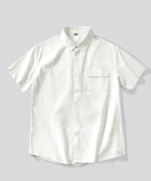 TOBEE(トゥビー)の「【TOBEE】コットン 半袖シャツ(シャツ/ブラウス・メンズ・ブラウン/ホワイト/ブルー・MEDIUM/LARGE/X-LARGE)」の20枚目の写真