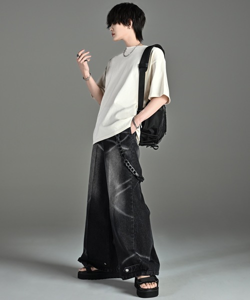 ADRER（アドラー）の「Shark High Sole Sportif Sandal(+7cm) / シャークハイソールスポルティフソールサンダル（+7cm）（サンダル・メンズ・ブラック・XS/S/M/L/XL）」の8枚目の写真