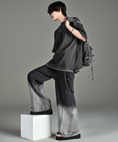 ADRER（アドラー）の「Shark High Sole Sportif Sandal(+7cm) / シャークハイソールスポルティフソールサンダル（+7cm）（サンダル・メンズ・ブラック・XS/S/M/L/XL）」の9枚目の写真