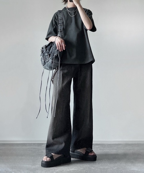 ADRER（アドラー）の「Shark High Sole Sportif Sandal(+7cm) / シャークハイソールスポルティフソールサンダル（+7cm）（サンダル・メンズ・ブラック・XS/S/M/L/XL）」の16枚目の写真