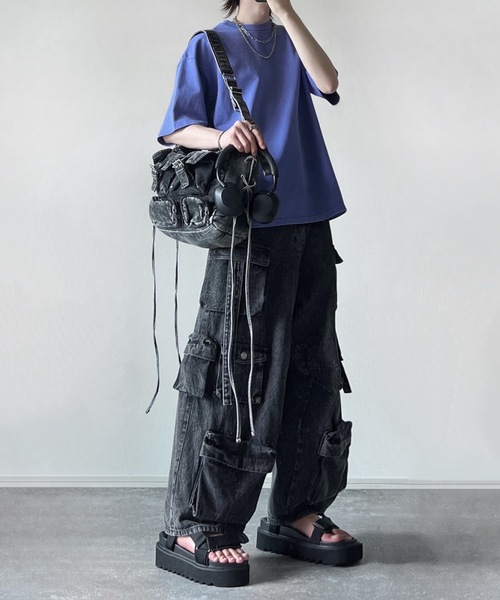 ADRER（アドラー）の「Shark High Sole Sportif Sandal(+7cm) / シャークハイソールスポルティフソールサンダル（+7cm）（サンダル・メンズ・ブラック・XS/S/M/L/XL）」の18枚目の写真