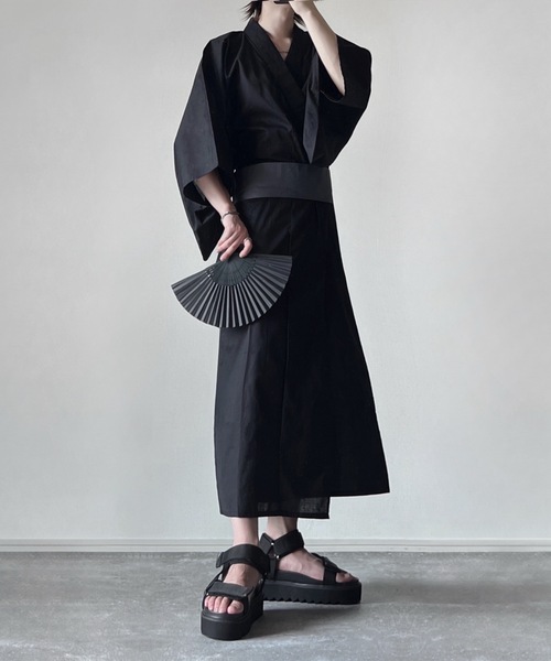 ADRER（アドラー）の「Shark High Sole Sportif Sandal(+7cm) / シャークハイソールスポルティフソールサンダル（+7cm）（サンダル・メンズ・ブラック・XS/S/M/L/XL）」の19枚目の写真