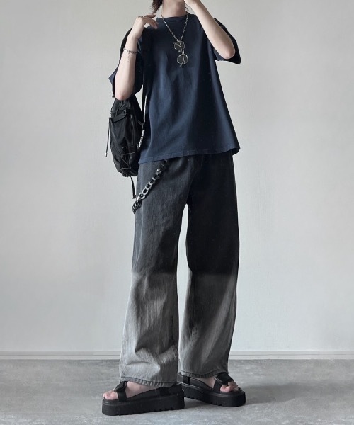 ADRER（アドラー）の「Shark High Sole Sportif Sandal(+7cm) / シャークハイソールスポルティフソールサンダル（+7cm）（サンダル・メンズ・ブラック・XS/S/M/L/XL）」の17枚目の写真