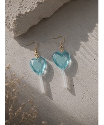 【HIKA/ヒカ】ハートドロップキャンディピアス