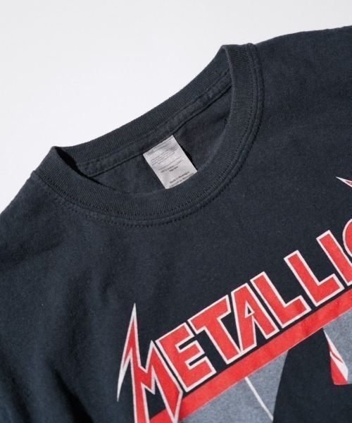 METALLICA（メタリカ）の「THRIFTY LOOK / スリフティールック THRIFTY 'METALLICA' TEE（Tシャツ/カットソー・メンズ・ブラック系1/ブラック・X-LARGE/MEDIUM/LARGE）」の8枚目の写真