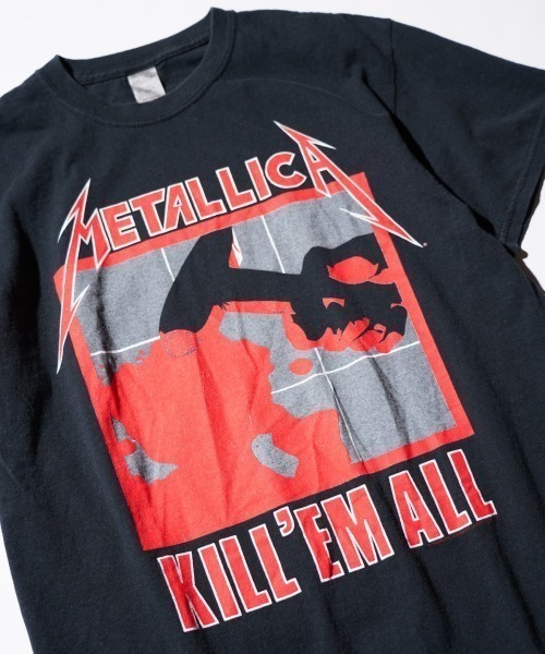 METALLICA（メタリカ）の「THRIFTY LOOK / スリフティールック THRIFTY 'METALLICA' TEE（Tシャツ/カットソー・メンズ・ブラック系1/ブラック・X-LARGE/MEDIUM/LARGE）」の9枚目の写真
