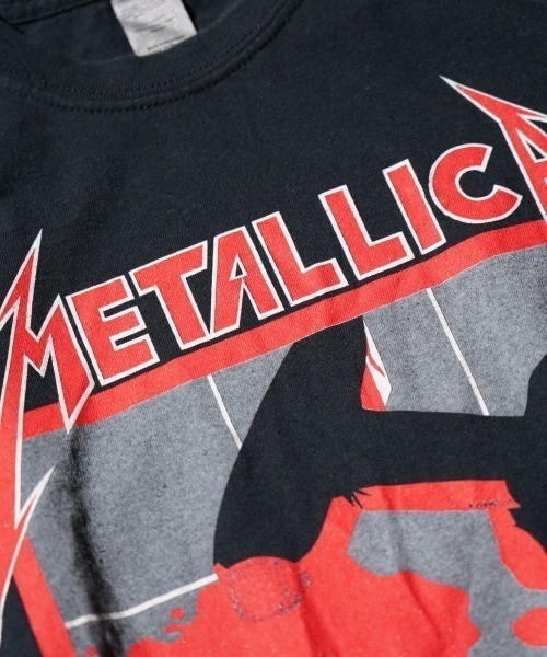 METALLICA（メタリカ）の「THRIFTY LOOK / スリフティールック THRIFTY 'METALLICA' TEE（Tシャツ/カットソー・メンズ・ブラック系1/ブラック・X-LARGE/MEDIUM/LARGE）」の10枚目の写真