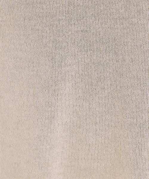 SHOO・LA・RUE（シューラルー）の「【洗える/S-LL】大人のシアーニットワンピース（ワンピース・レディース・ブラック/ベージュ/グリーン系・01/02/03/04）」の15枚目の写真