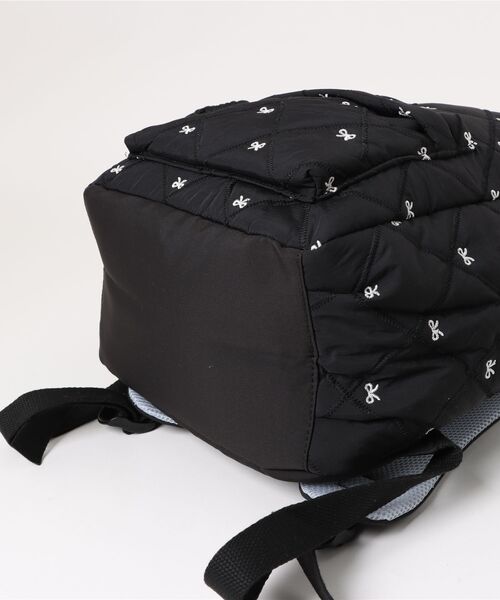 Mignonjour（ミニョンジュール）の「Mignonjour/リボンキルティングリュック M2744（バックパック/リュック・レディース・ホワイト/ブラウン/ピンク/ブラック・FREE）」の13枚目の写真