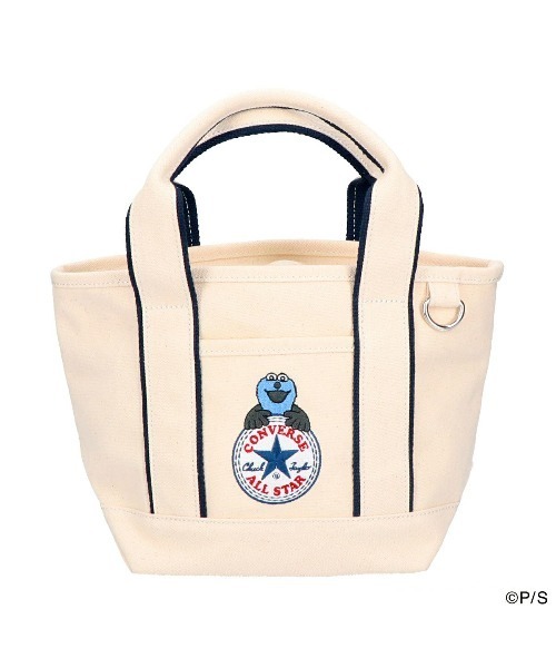 トートバッグ 「CONVERSE/コンバース」 × PUPPET SUNSUN CONVERSE トートバッグ 「CONVERSE」SUNSUN FLAT TOTE BAG