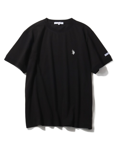 U.S. POLO ASSN.(ユーエスポロアッスン)の「【U.S. POLO ASSN./ユーエスポロアッスン】ワンポイント刺繍 接触冷感 クルーネック半袖Tシャツ(Tシャツ/カットソー・メンズ・ブラック/ホワイト/ネイビー/杢グレー・M/L/LL)」の19枚目の写真
