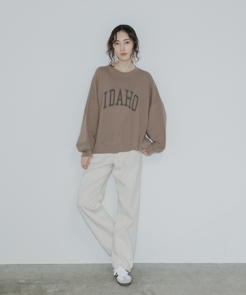 セール】限定 REMI RELIEF/レミレリーフ SP 裏毛クルーネックPO プル