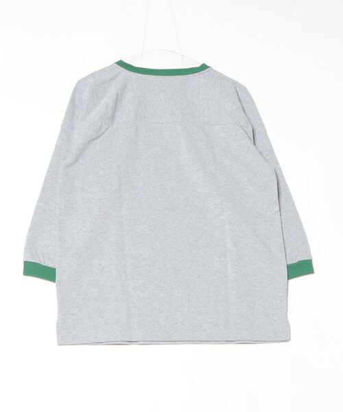 WALLA WALLA SPORT(ワラワラスポーツ)の「WALLA WALLA SPORT【ワラワラスポーツ】 - RINGER FOOTBALL TEE(Tシャツ/カットソー・メンズ・グリーン系その他2/ネイビー/グリーン/レッド/ブラック・MEDIUM)」の6枚目の写真