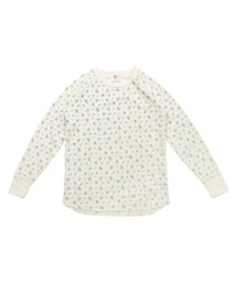 JEMORGAN ワッフル花柄ラグランロンT(パック入り)