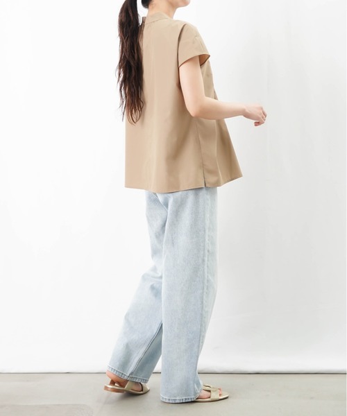 ブラウス シャツ LC/LLL ツイストブラウス レディース セール】LC/LLL ツイストブラウス（シャツ/ブラウス）｜LUCA
