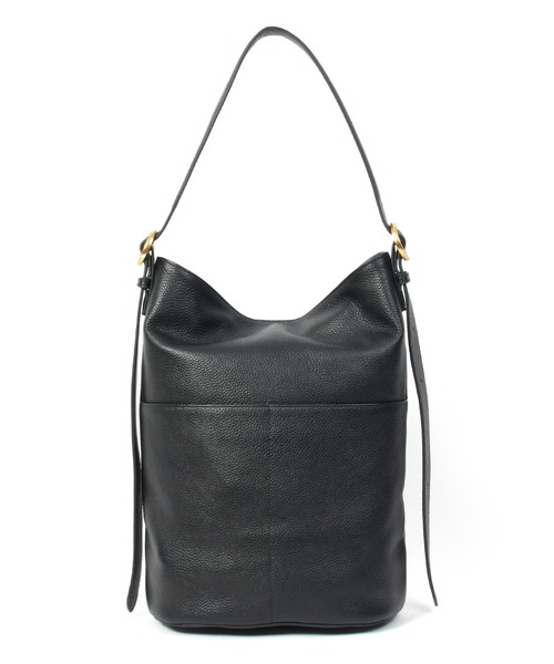 Beau're（ヴュレ）の「BEAURE Design Buckle Bucket ショルダー Bag（ショルダーバッグ・レディース・ブラウン/ブラック/ベージュ/アイボリー・FREE）」の15枚目の写真