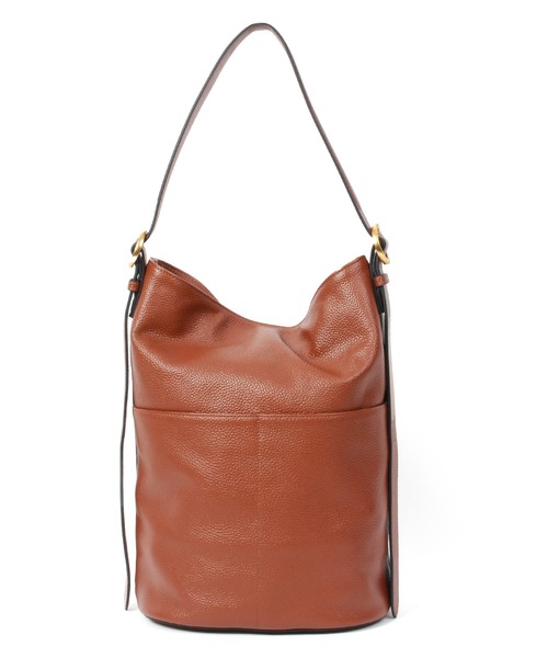 Beau're（ヴュレ）の「BEAURE Design Buckle Bucket ショルダー Bag（ショルダーバッグ・レディース・ブラウン/ブラック/ベージュ/アイボリー・FREE）」の17枚目の写真