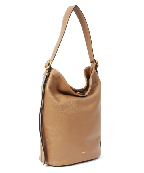 Beau're（ヴュレ）の「BEAURE Design Buckle Bucket ショルダー Bag（ショルダーバッグ・レディース・ブラウン/ブラック/ベージュ/アイボリー・FREE）」の18枚目の写真