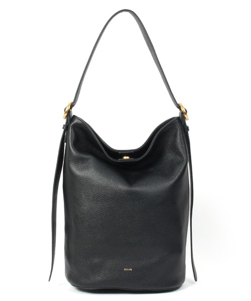 Beau're（ヴュレ）の「BEAURE Design Buckle Bucket ショルダー Bag（ショルダーバッグ・レディース・ブラウン/ブラック/ベージュ/アイボリー・FREE）」の11枚目の写真