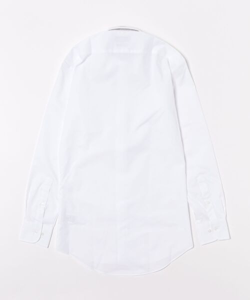 TOKYO SHIRTS(トウキョウシャツ)の「【超形態安定】 形態安定ノンアイロン ボタンダウン 長袖ビジネスワイシャツ(ビジネスシャツ・メンズ・ホワイト・首回り39cm-裄丈80cm/首回り41cm-裄丈82cm/首回り41cm-裄丈86cm/首回り42cm-裄丈82cm/首回り43cm-裄丈82cm/首回り37cm-裄丈80cm/首回り37cm-裄丈84cm/首回り39cm-裄丈84cm/首回り42cm-裄丈86cm/首回り43cm-裄丈86cm)」の7枚目の写真