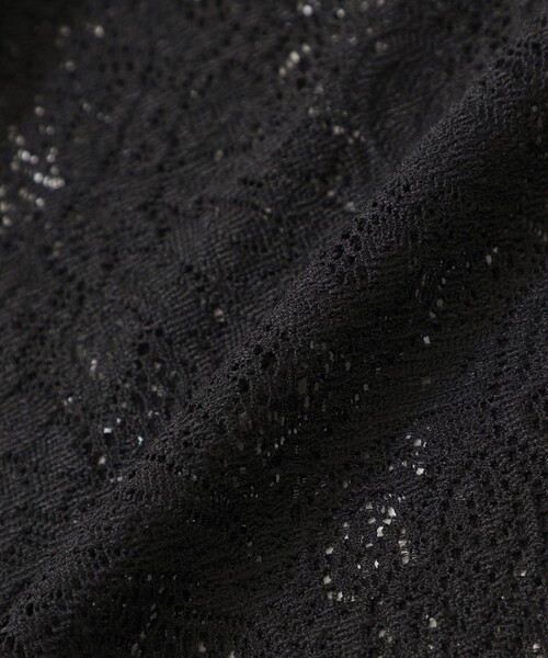 LOVELESS(ラブレス)の「ペイズリーレースショートスリーブシャツ(シャツ/ブラウス・メンズ・オフホワイト/ブルー系その他4/ブラック・M/L)」の7枚目の写真