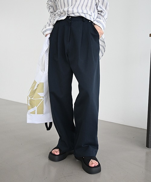 willfully ウィルフリー front tuckloosetwill PT